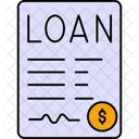 Loan Paper Loan Banking Icon