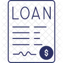 Loan Paper Loan Banking Icon