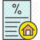 Loan Percentage Percent Agreement Icon