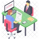 Loan Processing Loan Origination Loan Method Icon