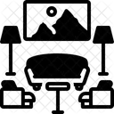Lobby Eingangshalle Flur Symbol