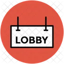 Lobby Schild Informationen Symbol