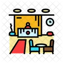 Lobby Hospitality Hotel Icon