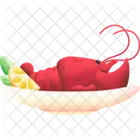 ロブスター、シーフード、食べ物 アイコン