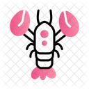 Lobster Seafood Food Icon