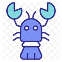 Lobster Seafood Food Icon