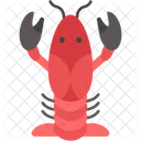 Lobster Claws Red Icon