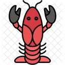 Lobster Claws Red Icon