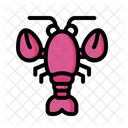 Lobster Prawn Shrimp Icon