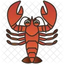 Lobster Sea Culture Fish Icon