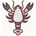 Lobster Spiny Lobster Shrimp Icon