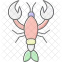 Lobster Seafood Food Icon