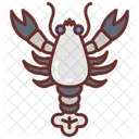 Lobster Spiny Lobster Shrimp Icon