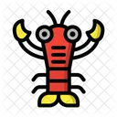 Lobster Sea Food Nutrition Icon