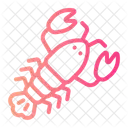 Lobster Crustacean Icon