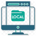 Local Web Design Localizacao Ícone