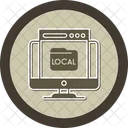 Local Web Design Localizacao Ícone