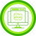 Local Web Design Localizacao Ícone