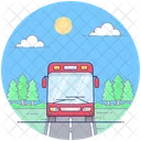 Local Bus Transport  Icon