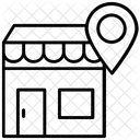 Localização da loja  Ícone