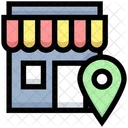 Localizacao Da Loja Localizacao Da Loja Localizacao Do Mercado Ícone