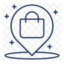 Localização da loja  Ícone