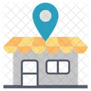 Localizacao Da Loja Localizacao Da Loja Localizacao Do Mercado Ícone