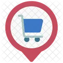 Local de compras  Ícone