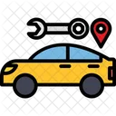 Localizacao De Reparo De Carro Localizacao Reparo Icon