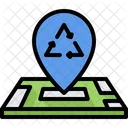 Local de reciclagem  Icon