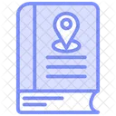 Local Guide Duotone Line Icon Icon