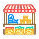 Local Market Summer Icon