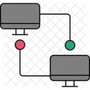 Local Network Lan Network Local Area Network Icon