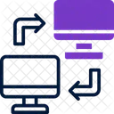 Local Network Connection Data Icon