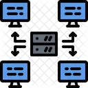 Local Server Network Server Computer Server Icon