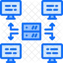 Local Server Network Server Computer Server Icon