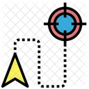 Local Targeting Target Aim Icon