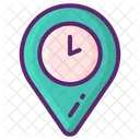 Local Time Location Travel Time Icon