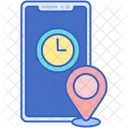 Local Time  Icon