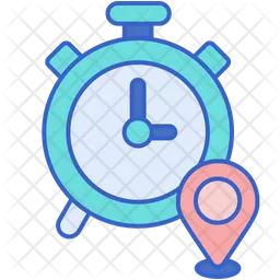 Local Time  Icon