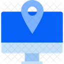 Emplacement Epingle Navigation Icon