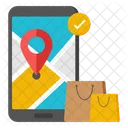 Localisation En Ligne GPS En Ligne Carte En Ligne Icon