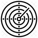 Radar De Localisation Radar Spatial Antenne Parabolique Icône