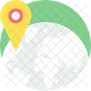 Localizacao Localizacao Global Mapa Icon