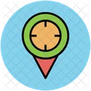 Localizacao Pin Alvo Ícone