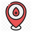 Location Blood Donor Icon