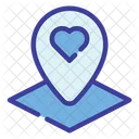 Localizacao Mapas Amor Icon