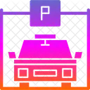 Localizacao Mapa Estacionamento Ícone