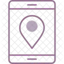 Mapa Alfinete Navegacao Ícone