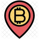 Localizacao Bitcoin Mapa Bitcoin Icon